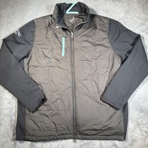 Zero Restriction Jacket Mens XL Full Zip Hybrid Golf Primaloft Ireland Logo Golf